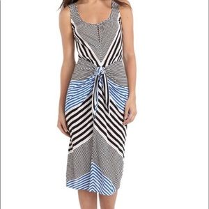 BCBG Maxazria striped dress